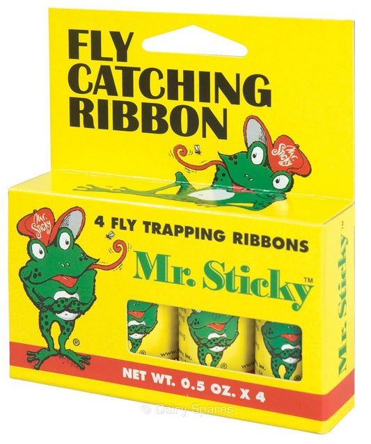 Mr Sticky Fly Catching Ribbon (4pk)