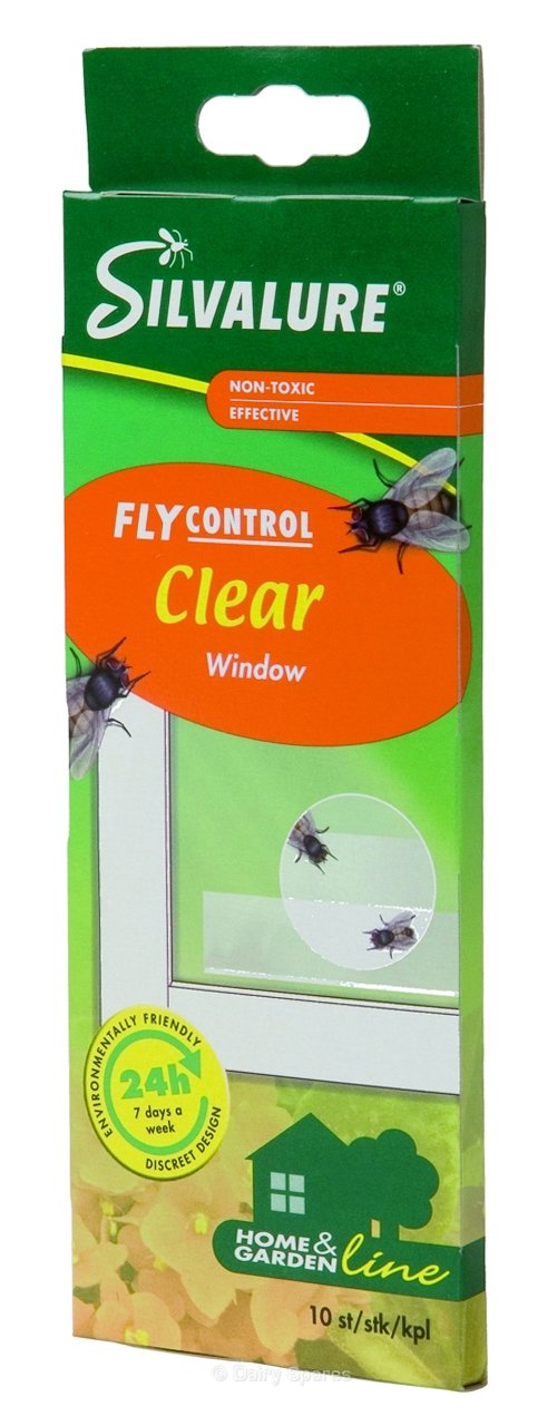 Silvalure Clear Fly Window 10pk